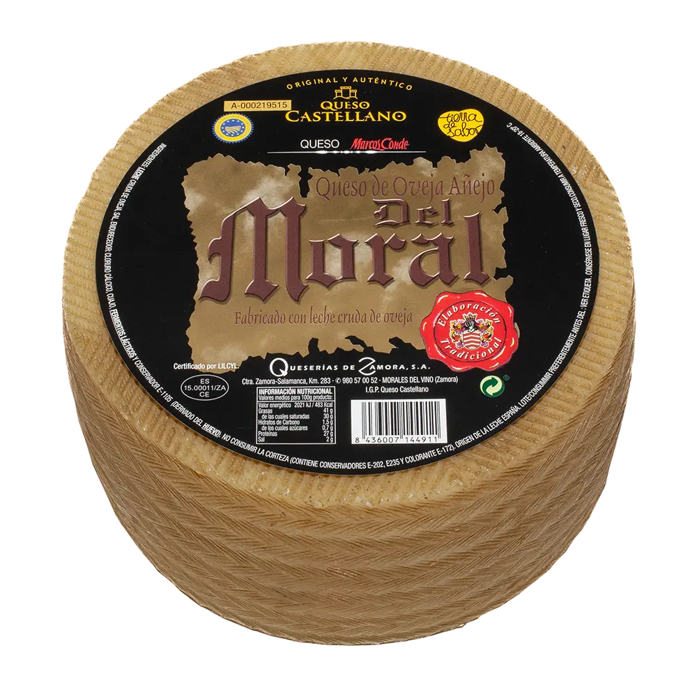 Imagen de QUESO DEL MORAL OVEJA AÑEJO CRUDO