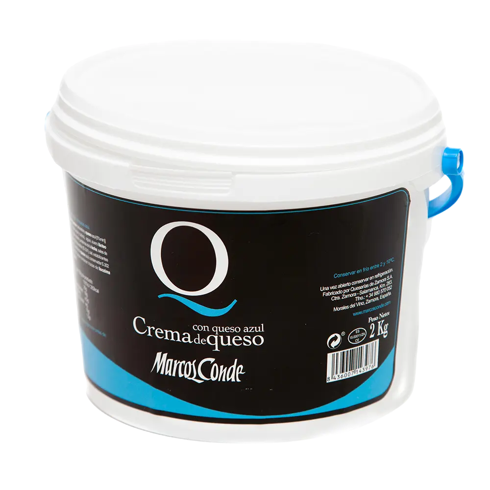 Imagen de CREMA DE QUESO CON QUESO AZUL