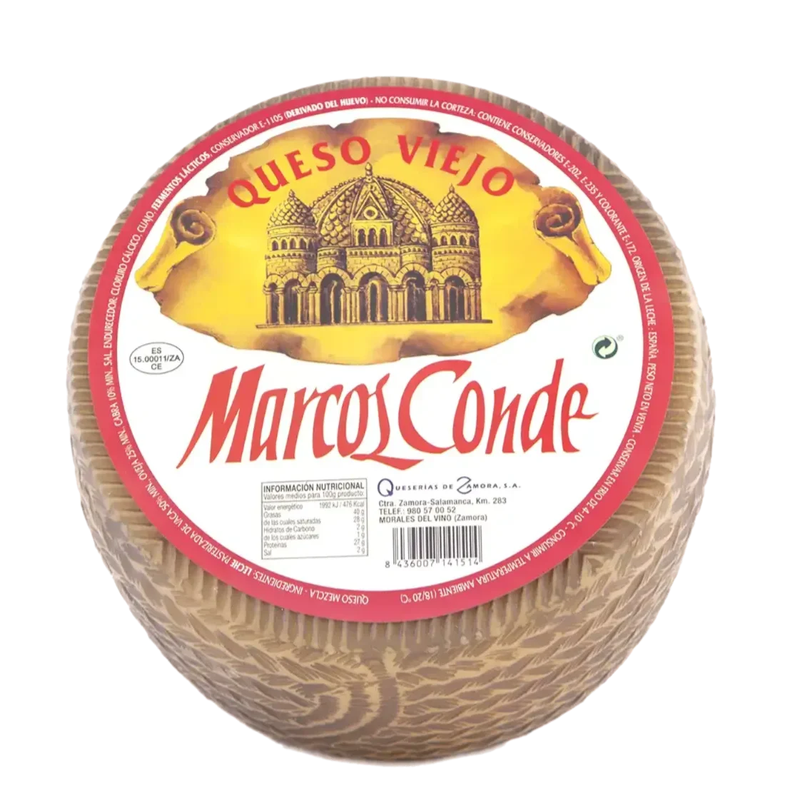 Imagen de QUESO DE MEZCLA VIEJO MARCOS CONDE